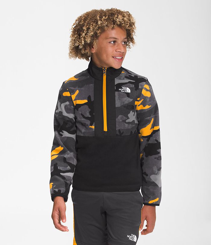 Casaca The North Face Niño Juventud Printed Glacier ¼ Zip Camuflaje - Peru 26974UGIN